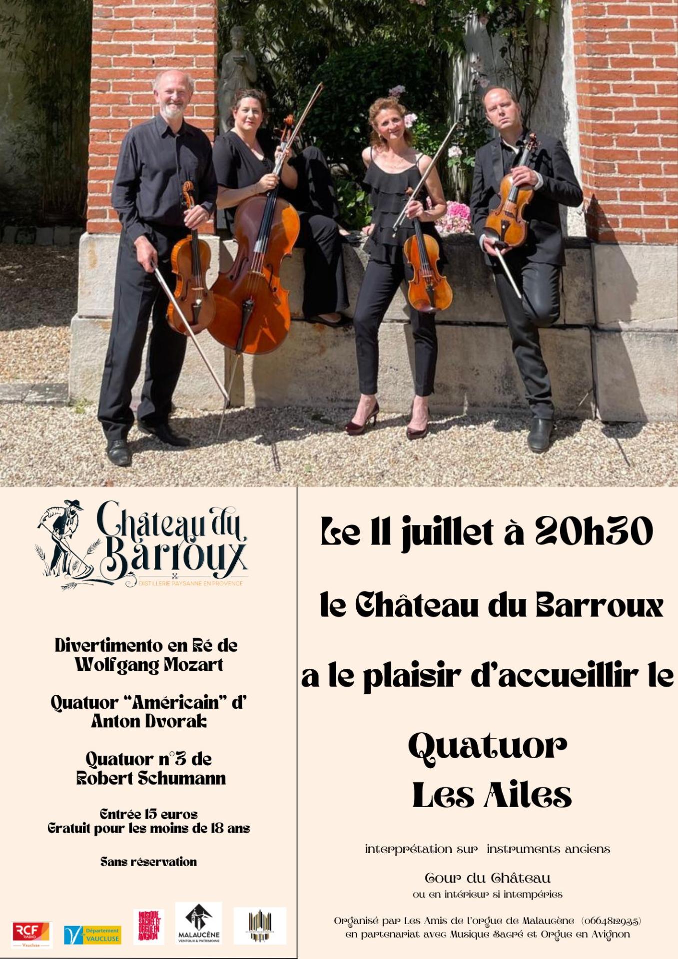 Doc internet 26 juin 2024 concert les ailes barroux 11 juillet 2024